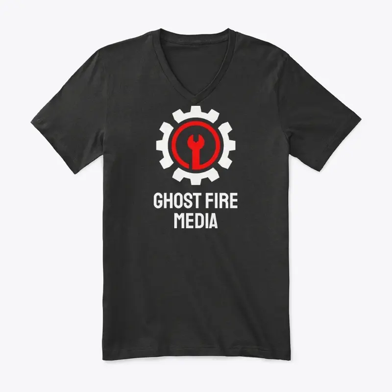 Ghost Fire - White And Red Logo