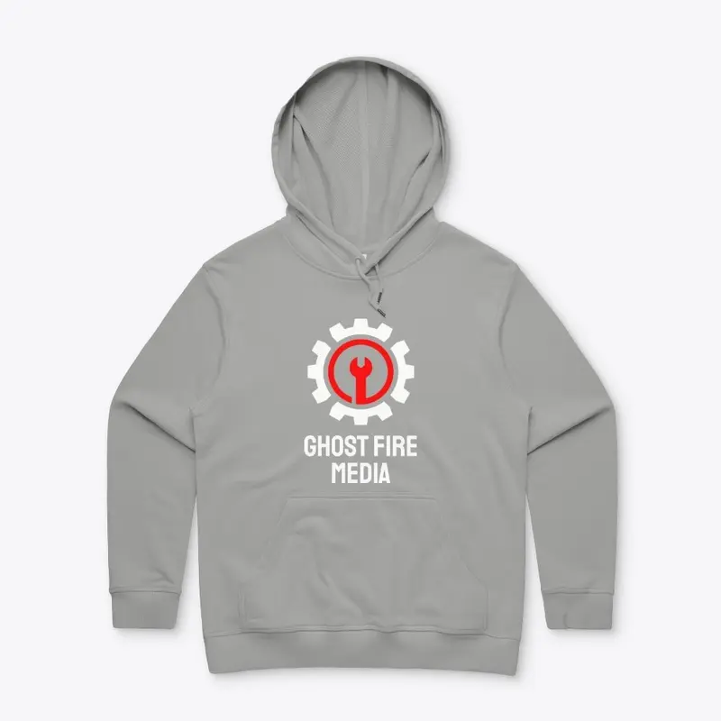 Ghost Fire - White And Red Logo