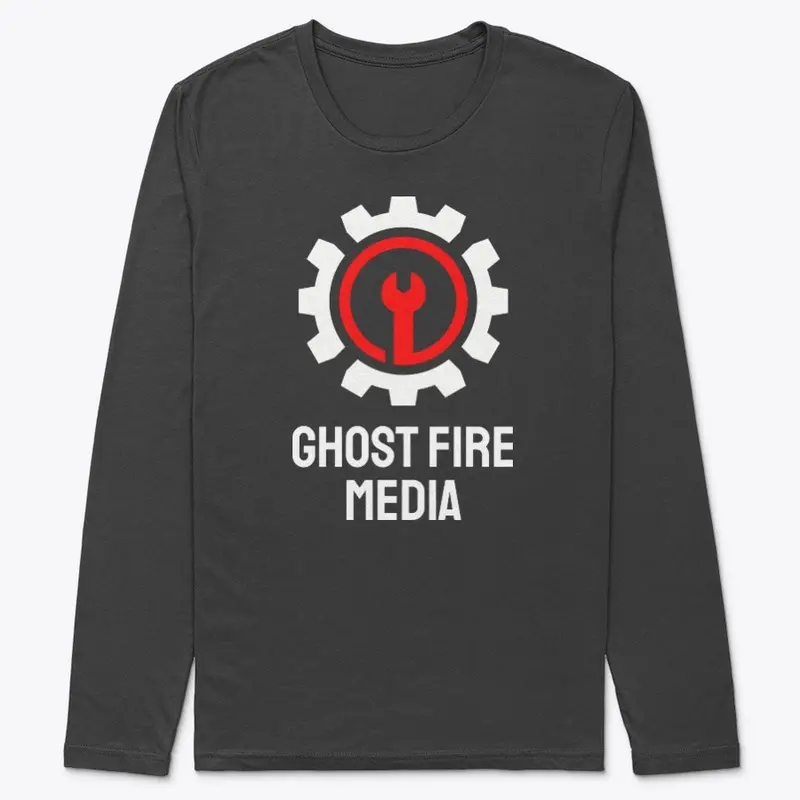 Ghost Fire - White And Red Logo