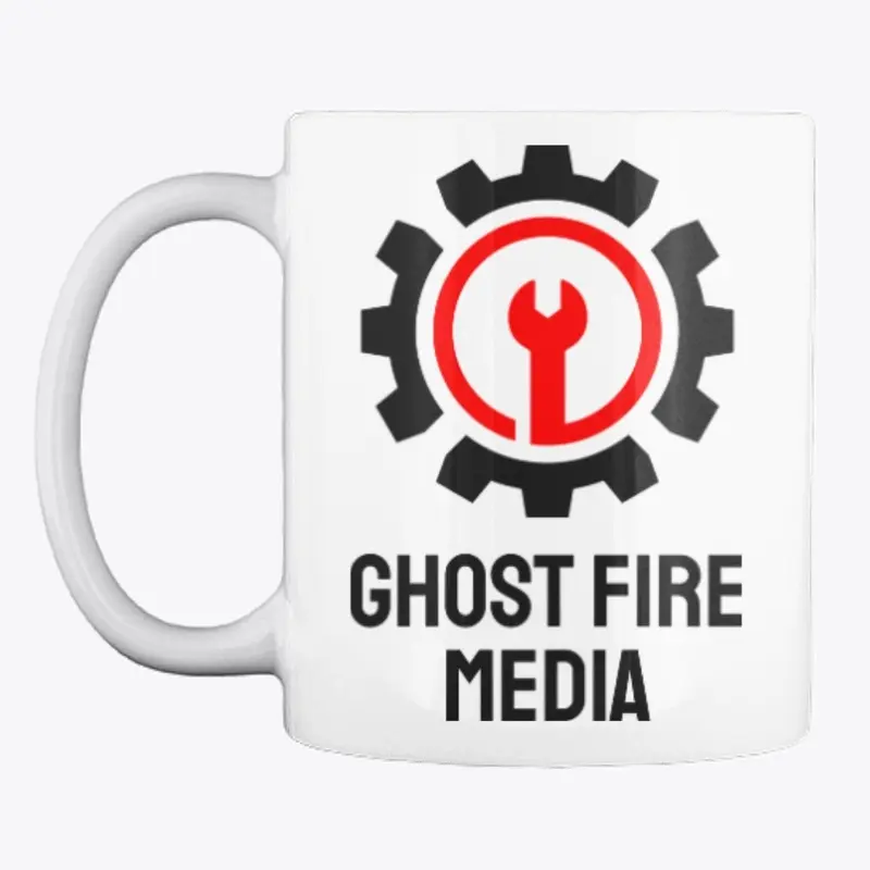 Ghost Fire - Black And Red Logo