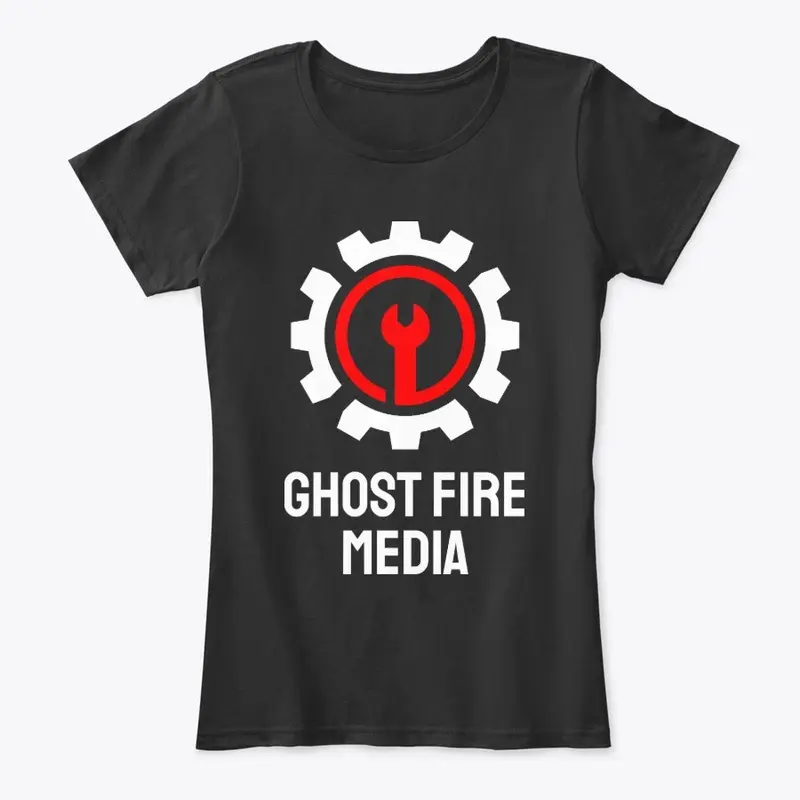 Ghost Fire - White And Red Logo