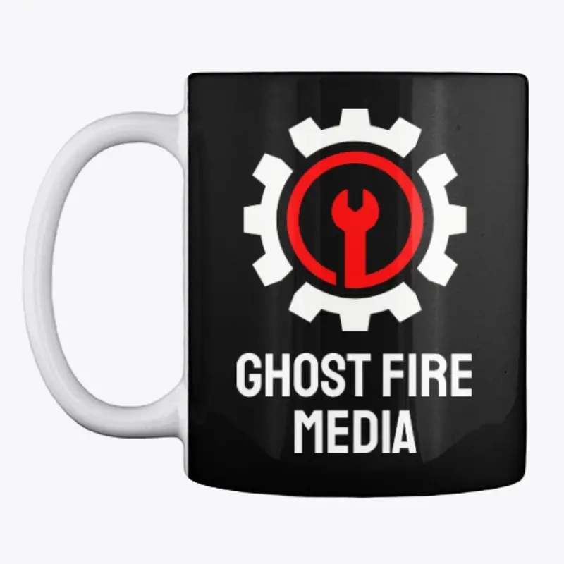 Ghost Fire - White And Red Logo