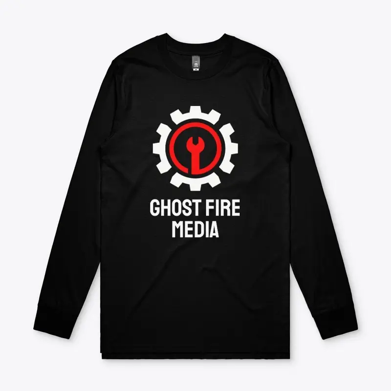 Ghost Fire - White And Red Logo