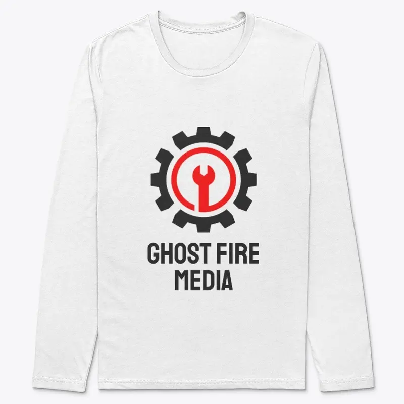 Ghost Fire - Black And Red Logo