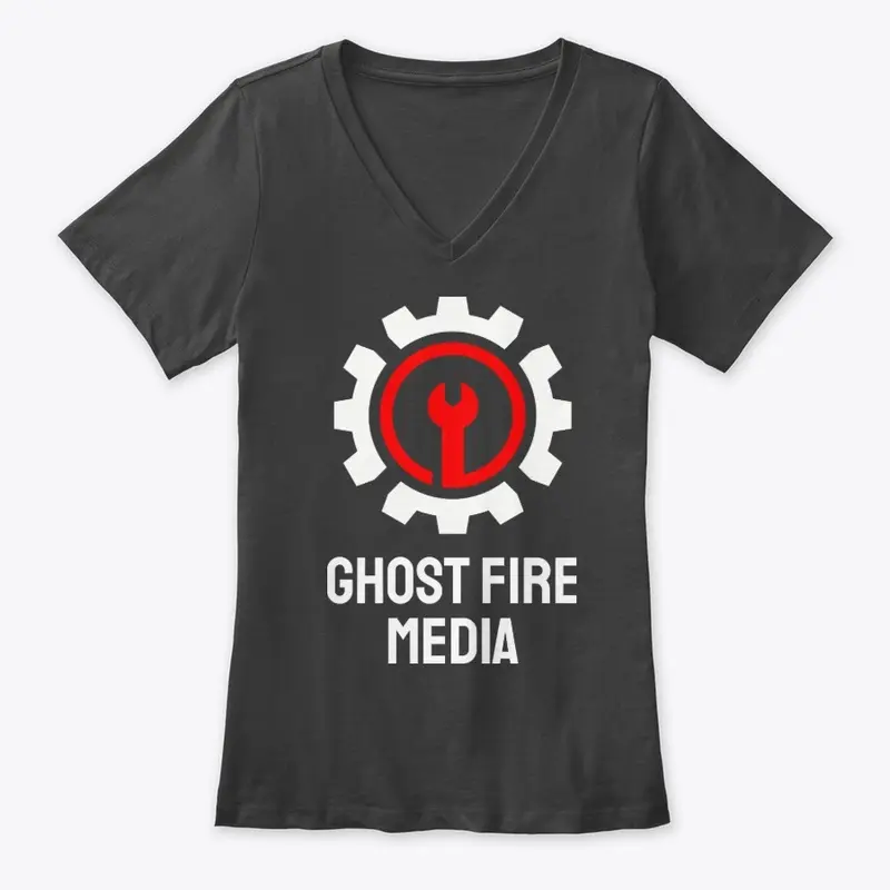 Ghost Fire - White And Red Logo